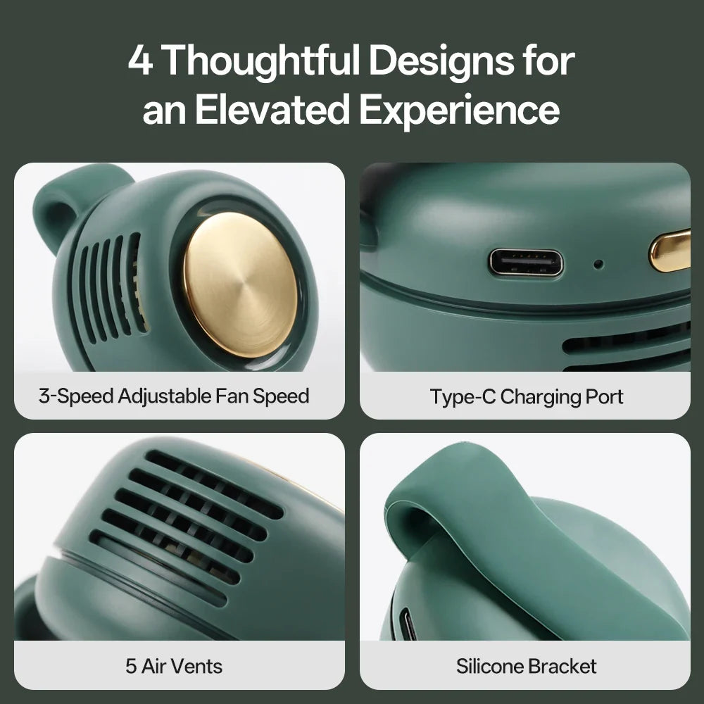 WhisperCool Portable Personal Fan